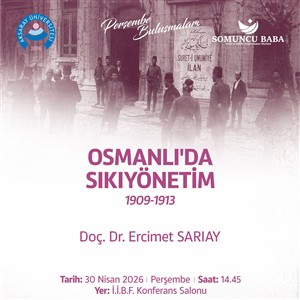 Osmanlı'da Sıkıyönetim 1909-1913