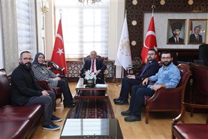 Somuncu Baba Tiyatrosu Çalışmaları Kapsamında Valimize Ziyaret