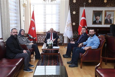 Somuncu Baba Tiyatrosu Çalışmaları Kapsamında Valimize Ziyaret